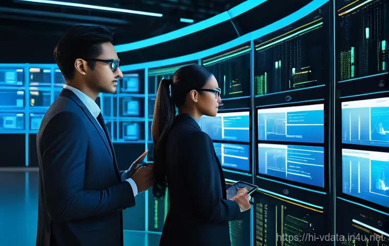 빅데이터 분석가의 경력 설계와 계획 - **Prompt 1: Deep Dive into Data Wrangling and Analysis**
    "A close-up, highly detailed shot of a ...