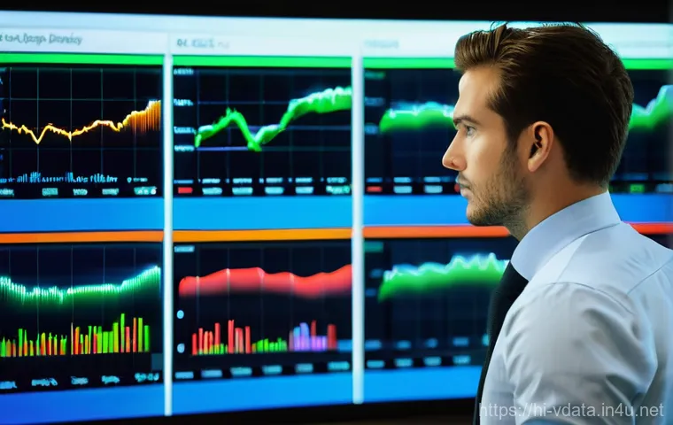 빅데이터 실무에서의 데이터 시각화 기술 - **"The Data Alchemist: Visualizing Clarity from Chaos"**
    A wide-angle, highly detailed, and futu...