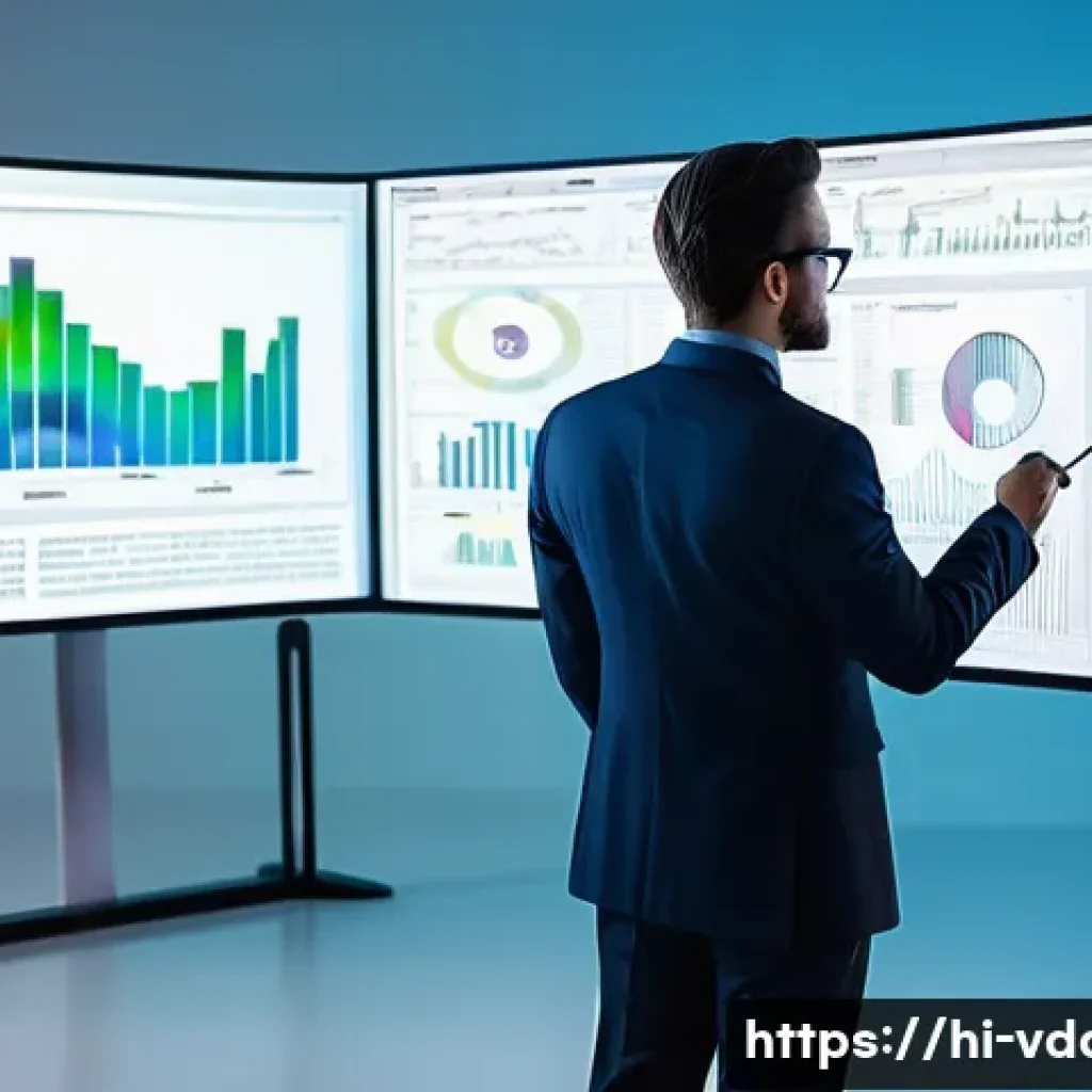 빅데이터 분석가의 워크숍 및 세미나 후기 - **Prompt 1: The Visionary Data Analyst**
"A diverse, casually but professionally dressed data an...