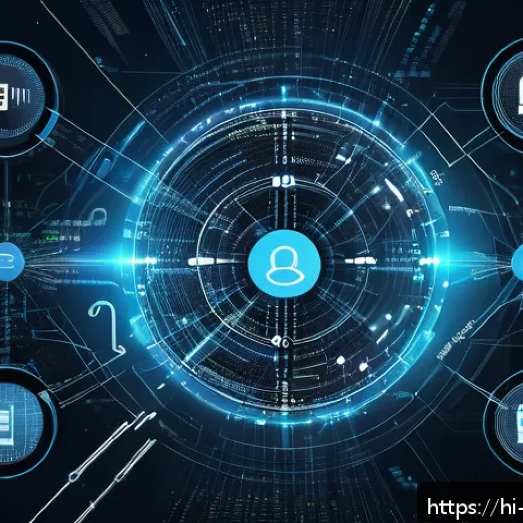 빅데이터 분석에서의 머신러닝 알고리즘 활용법 - A highly detailed digital illustration depicting the complexity of big data diversity and challenges...