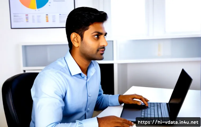 빅데이터 자격증 취득 후 취업 전략 - Photorealistic career strategy scene in a modern Indian urban office, confident young Indian data pr...